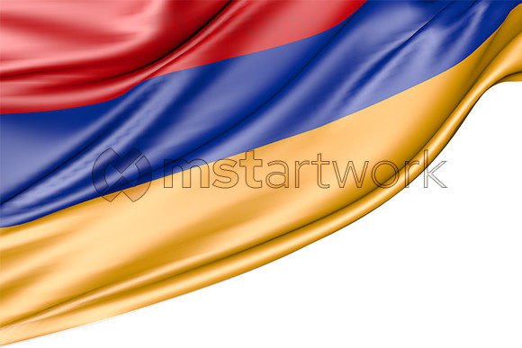 Armenia Flag Isolated on White: A Strategic Design Asset for Creatives and Professionals