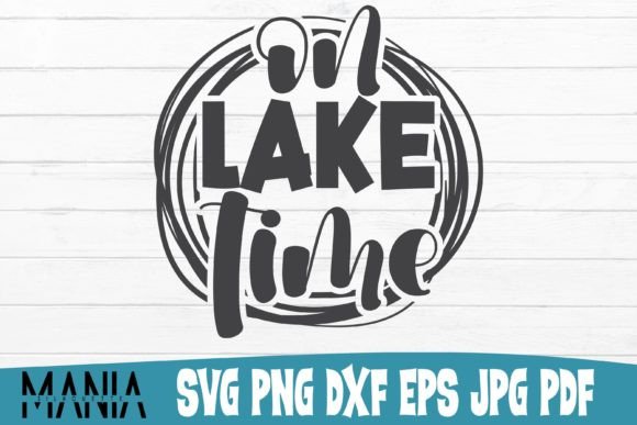 Elevating Digital Craftsmanship: The Strategic Value of the On Lake Time Svg Cut File Design