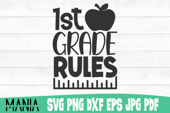 First Grade Rules SVG Cut File Design: A Practical Guide to Quality and Compatibility