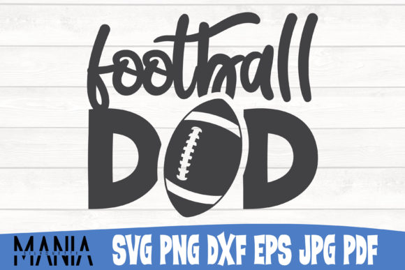 Football Dad 2 Svg Cut File Design: Elevating Game Day Gear and Custom Apparel