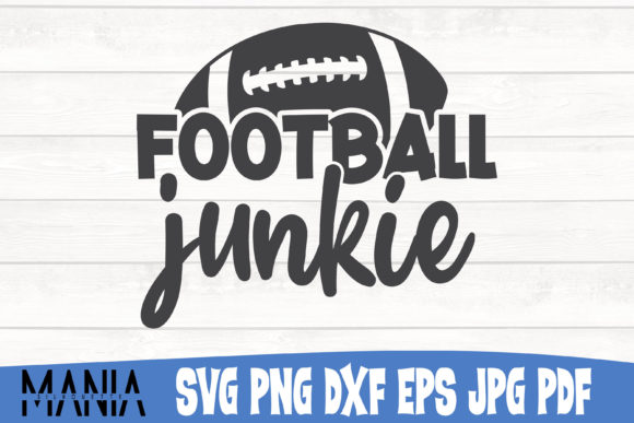 Football Junkie SVG Cut File Design Guide