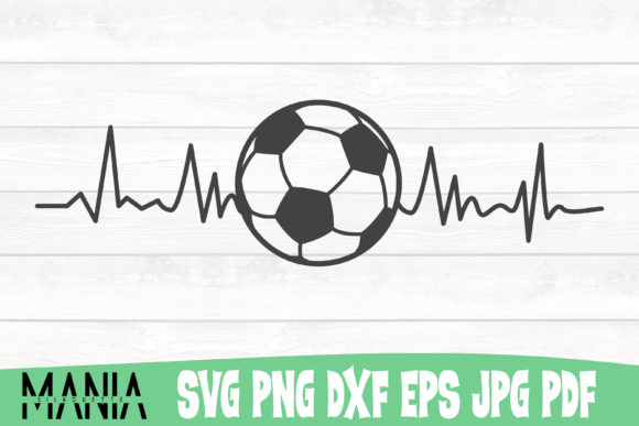 Soccer Heart Beat Svg Cut File Design: Elevating Your Sports Crafting Projects