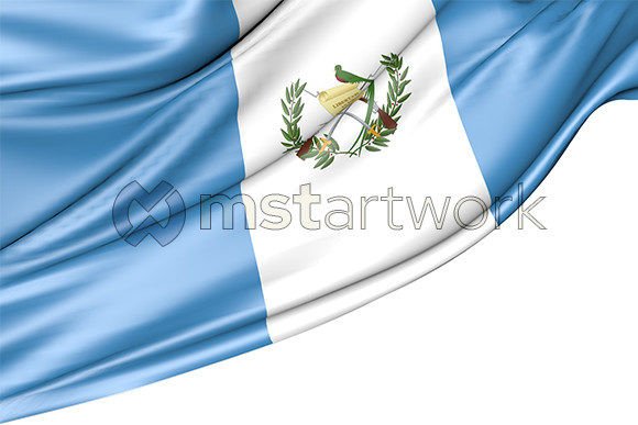 The Versatility and Value of the Guatemala Flag Isolated on White Background Design