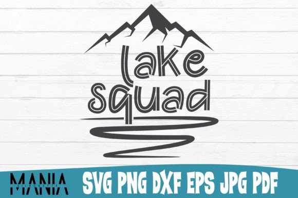 Unlocking Creative Potential with Lake Squad SVG Cut File Design
