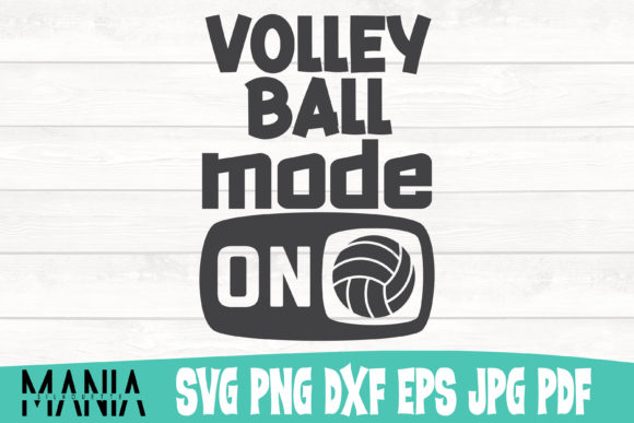 Volleyball Mode SVG Cut File Design Guide
