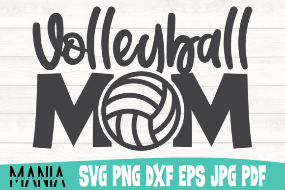 Volleyball Mom SVG Cut File Design Guide
